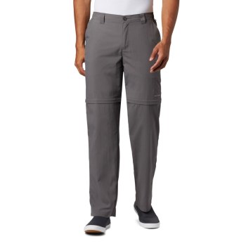 Columbia PFG Blood 'N Guts III Convertible, Pantalones Grises Para Hombre | 981460-HCS